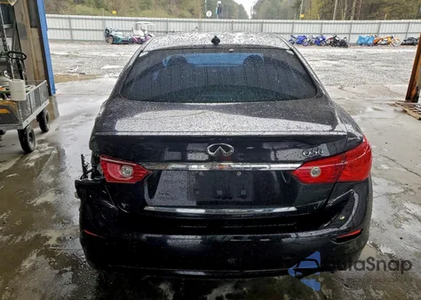 2015 Infiniti Q50 Base z USA, uszkodzony, nr VIN JN1BV7AP5FM345205